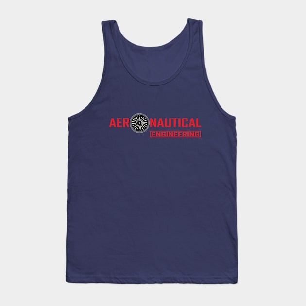 aeronautical engineering with turbine image Tank Top by PrisDesign99